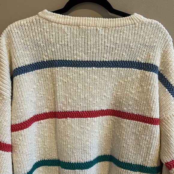 Gant Men’s Cotton Crewneck Striped Sweater Size Large - Picture 8 of 8